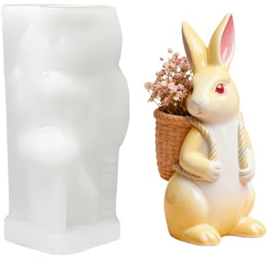 hase Silikonform 3D Silikon Gießzubehör