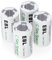 EBL Pack of 4 AA to C Battery Converters, AA to C Battery Adapter Holders