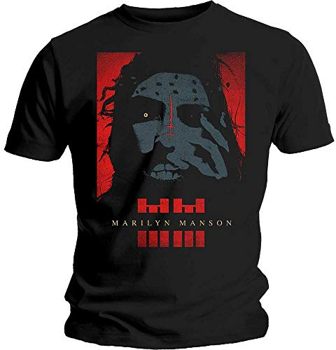 Marilyn Manson MMTS14MB02 T-Shirt, Black, Medium
