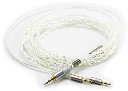 Cavo Hi-Fi, da connettore maschio Trrs bilanciato da 2,5 mm a doppio jack maschio da 2,5 mm, compatibile con cuffie Hifiman HE400S, HE-400I, HE560 HE1000 e Astell&Kern AK240 AK380 onkyo DP-X1 FIIO