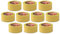 KIP 3818 PVC-Klebeband gelb, quer gerillt 50 mm x 33 m - 10 Rollen