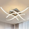 PADMA LED Deckenleuchte Küche 18W, Modern Deckenlampe Whonzimmer Warmweiß, 3000k, 4 * 4.5W, 1650LM, Metall Chrom Deckenleuchte für Esszimmer, Schlafzimmer, Wohnzimmer