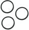 RECAFIMIL Lot de 10 rondelles noires pour dosettes de café Dolce Gusto - Support non inclus