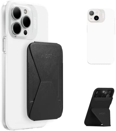 MOFT Magnetische iPhone Tasche für iPhone 14 Pro, Wallet & Ständer Snap Set, 3 Kartenhalter, 3 Winkel Ständer, Fallschutz, Kratzfest