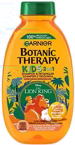 Garnier Botanische Therapie Aprikose und Baumwollblüte Shampoo 2in1 Kinder König Löwe 250ml