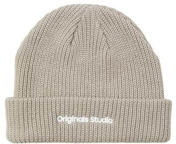 JACK & JONES JACVESTERBRO Beanie NOOS12261001,Moonbeam,Einheitsgröße
