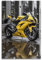 QLLS Sport Moto Poster für Yamaha R6 Motobike, dekorative Leinwand, Familienschlafzimmer, Kunstwerk, Bild, Gemälde, 30 x 45 cm