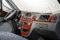 AUTOKLEIDUNG® Cockpit Dekor kompatibel mit Mercedes Sprinter Baujahr 02/2000-04/2006 24 Teile | 3D Wurzelholz Optik