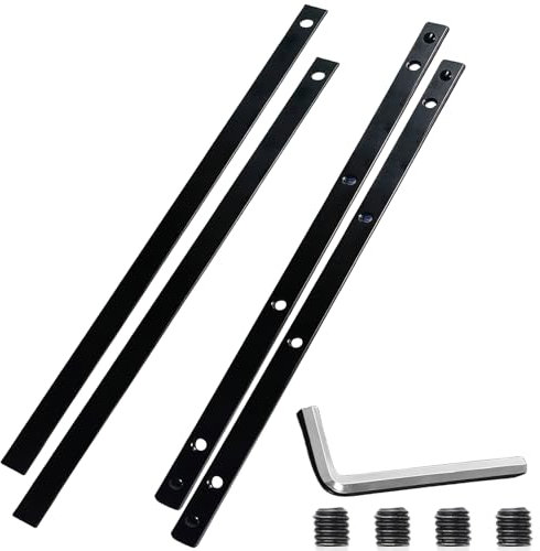 P-45777 Guide Rail Connector Kit for Long Track Saw Cuts, 4 Curtain Rail Connector, P-45777 Guide Rail for Rail Connector Accessories