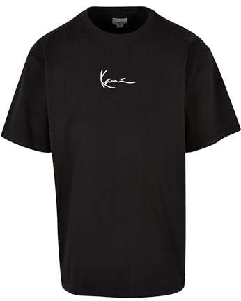 Karl Kani Herren KK-T01-BLK-15 Small Signature Logo Tee Black, L