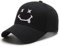 FUIPVGI Baseball Cap Unisex, Baseball-Mütze Gestickte, Classic Baumwolle Baseballkappen, Verstellbar Sommer Basecap für Herren Damen, Sonnenhut Sonnenschutz Hüte, für Sport Reisen Draußen (Schwarz)