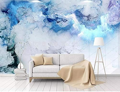 Abstrakte Blaue Wolke 3D Tapeten Wanddekoration Fototapete Sofas Wohnzimmer Wandbild Schlafzimmer-300cm×210cm