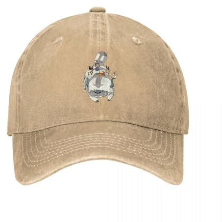 OAUMJIIL Appa Flight Baseball Caps Unisex Distressed Denim Washed Sun Cap Anime Outdoor Sommer Verstellbare Passform Caps Hut