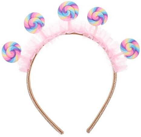 Cabilock Lutscher Stirnband Lutscher Kostüm er Haarband Haarband Urlaubs Freundschaftsarmbänder Bonbon Haar Accessoires Bonbon Haar Accessoire Bänder Aus Kunststoff