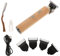 Ipetboom 1juego Cortadora De Cabello Portátil Tipo Recortadora De Precisión Para Barbería Trimmer Herramienta De Peluquería Dorada Para Personal y Profesional