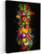 MuchoWow© Impression sur Toile Decoration Murale Peinture 30x40 cm Tableaux Art Décoratif Muraux Décoration Chambre Légumes - Nourriture - Herbes - Graffiti - Cuisine
