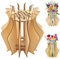 RXKFIGX Vaso per fiori Lego Set di Vasi di Fiori in Legno 3D Vaso di Legnos Kit per Costruzione Vasi Bouquet per Rose Lego Fiori di Ciliegio,Girasole,Tulipani,Narcisi,Loto (grande)
