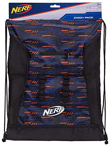Nerf Elite Turnbeutel 11513 Sportbeutel im stylischen Nerf Elite Design mit robusten Zugbänder & stabile Ösen für einen perfekten Halt
