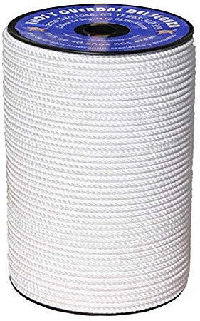 Threads and Strings of Safe 5546050200 – cor. Nylon Braided Mixed PES-po 5 mm 200 MTS White