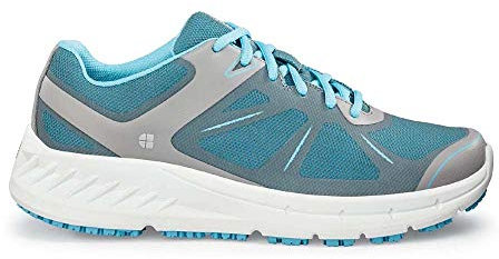 Shoes For Crews Zapatos Vitality II – Zapatos Profesionales con Suela Flexible, Antideslizante, Ligeros, Transpirables, Protección contra Salpicaduras, OB E SRC ESD – Mujeres