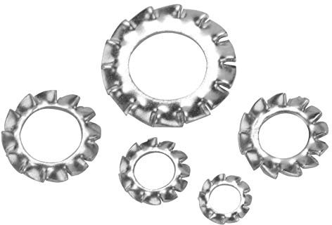 700Pcs M3-M8 Caja de Combinación Acero Inoxidable 304 Kit de Arandela de Bloqueo dentada Externa dentada Para Equipos Industriales