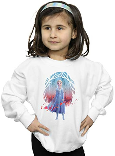 Disney Girls Frozen 2 Elsa Find The Way Sweatshirt White 3-4 Years