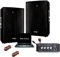 IBI - Pack Sono 600 avec 2 Enceintes Sono 300w + Mini ampli USB Bluetooth idéal Petite soirée en Famille, Anniversaire Fiesta