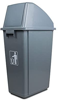 YKHB Les ordures Peuvent être Une Poubelle extérieure résistante à l'usure et d'épaisseur 60L / 15,8 gallons ordures de Poubelle Jardin Cour Usine