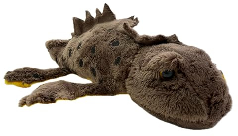 Cornelißen Kammmolch Kuscheltier L 30 cm braun Plüschtier Echse Stofftier Kinder Geschenk