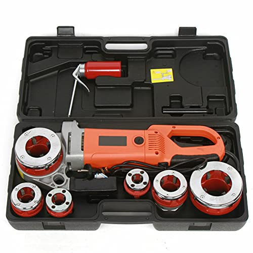 Taraud portable - 2300 W - Avec 6 matrices - 20,9-49,6 mm - 1/2-2