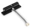 Hydraulic Spring Door Closer,Gate Spring Closer,Automatic Aluminum Alloy Adjustable Fire Rated Door Stopper for Interior,Metal,Wooden,Civil,Commercial Doors,Adjustable Quiet,Safe Storm Easy to Install