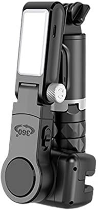 Q18 Bureau Suivant Le Mode de Prise de Vue stabilisateur de cardan Selfie bâton trépied avec lumière de Remplissage Compatible for Smartphone (Size : Q18 Gimbal - 1)