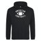 Huuraa Kapuzenpulli American Football Ball Geschenk Größe L Deep Black Vegan American Football Geschenkidee