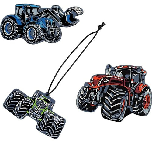 DerDieDas Wechselbuttons Glow 3er Set Traktor