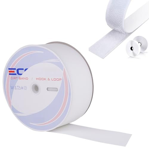 klettband zum nähen 80 mm Meterware | Set Hakenband und Flauschband | Klettverschluss zum aufnähen | hohe Verschlusskraft in Industriequalität