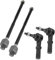 QUARKZMAN 4 Stücke Vordere Innere Äußere Spurstangenköpfe Kit Aufhängung Lenkung Spurstangenkopf für Dodg für Ram 1500 2002-2005 Drag Link.