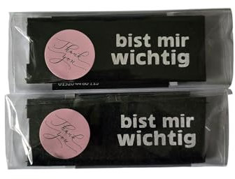 Duplo Filz Reisetasche, Geschenk für Männer und Frauen, du bist mir wichtig