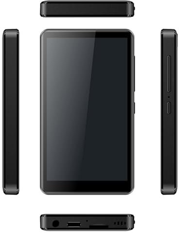 96GB MP3 Player with Bluetooth and WiFi, Portable 4.02 IPS Touchscreen Music Player with Spotify, Audible, Amazon Music, Deezer, Android Mp4 Mp3 Player with Speaker, FM Radio, MP3 Player for Kids