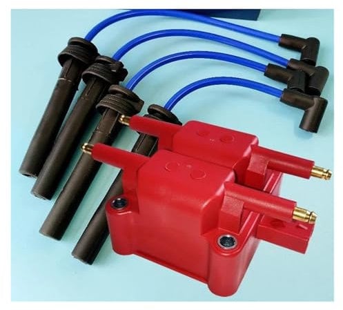 Zündspule Zündmodul Zündspule Stecker Funken Draht Für Dodge Für Plymouth Für Neon PT Für Cruiser Für Sebring Für Stratus(Coil with Wire)