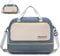 BAGROUPS Groß Reisetasche 55x40x23 Handgepäck Flugzeug Tasche Germanwings Lufthansa TUI Airways Erweiterbar 50L Trainingstasche Duffel Bag Wasserdichtes für Weekender Sport Fitness Damen Herren Blau
