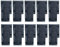 VANSUKY Filtro de acuario pequeño, filtro 3 en 1 para tanque de peces nano de 15 L, flujo ajustable, skimmer de superficie, filtro de repuesto y esponja biológica, 30 cm de profundidad máxima