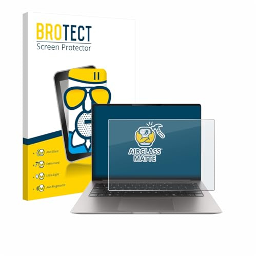 BROTECT Entspiegelungs Schutzglas für Honor MagicBook Pro 14 Schutzfolie Panzer Folie Glas Matt [Extrem Kratzfest 9H, Anti-Reflex, Anti-Fingerprint]