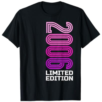 20 Ans Homme Femme 2006 Anniversaire 20 Ans Limited Edition T-Shirt