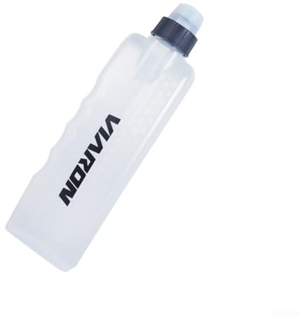 Gourde de sport incurvée de 400 ml, design ergonomique pour la course à pied et le cyclisme, tasse d'hydratation portable pour le fitness en plein air