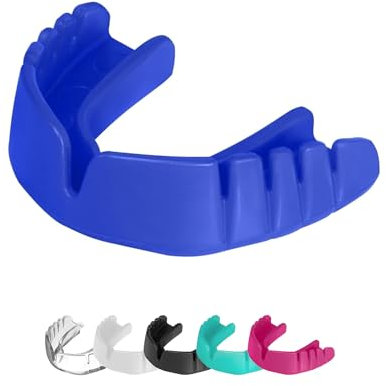 OPRO Snap-Fit Mundschutz für Boxen, Kampfsport, MMA, Erwachsene & Kinder – Stoßfester Zahnschutz für Hockey, Kickboxen, Rugby – Sofort-Passform – Mit zahnärztlicher Garantie