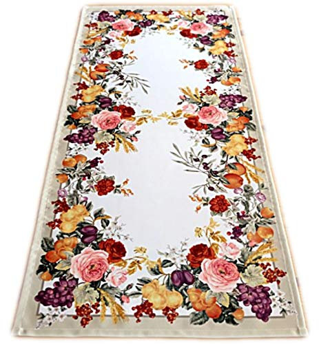 Raebel - Tischläufer - Druckmotiv Herbstliches Arrangement - (40x90 cm)