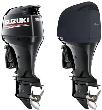 Oceansouth Außenbordmotor Belüftete Abdeckung für Suzuki (150-175HP 4CYL 2.8L (2005>)