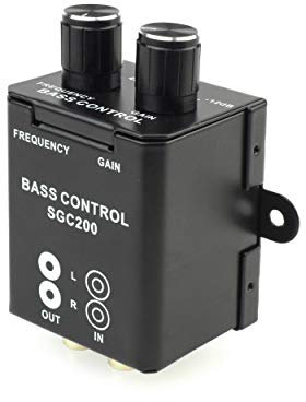 Bass-Level Fernbedienung Regler Gain 0/12dB Frequenz 40-150Hz