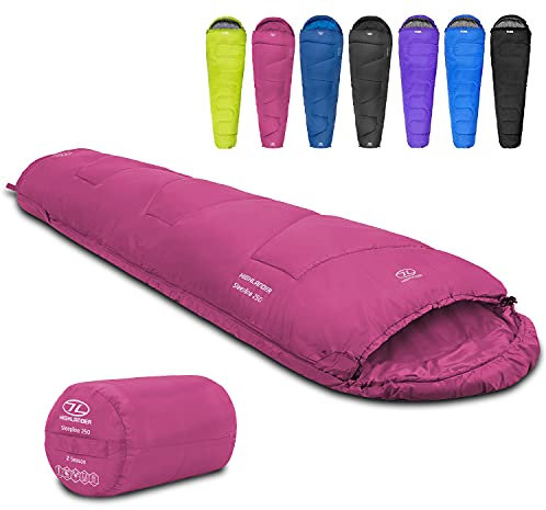 Highlander Sleepline 250 Mummy Schlafsack Rosa