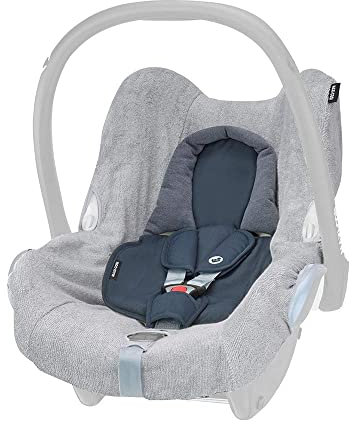 Maxi-Cosi Sommerbezug, passend für Maxi-Cosi Babyschale CabrioFix, Schonbezug für den Kinder Autositz, der ideale Bezug für die warmen Sommertage, Fresh Grey